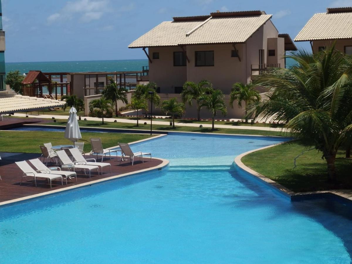Apartamento Flat Beira Mar Ekoara Pôrto das Galinhas Exterior foto